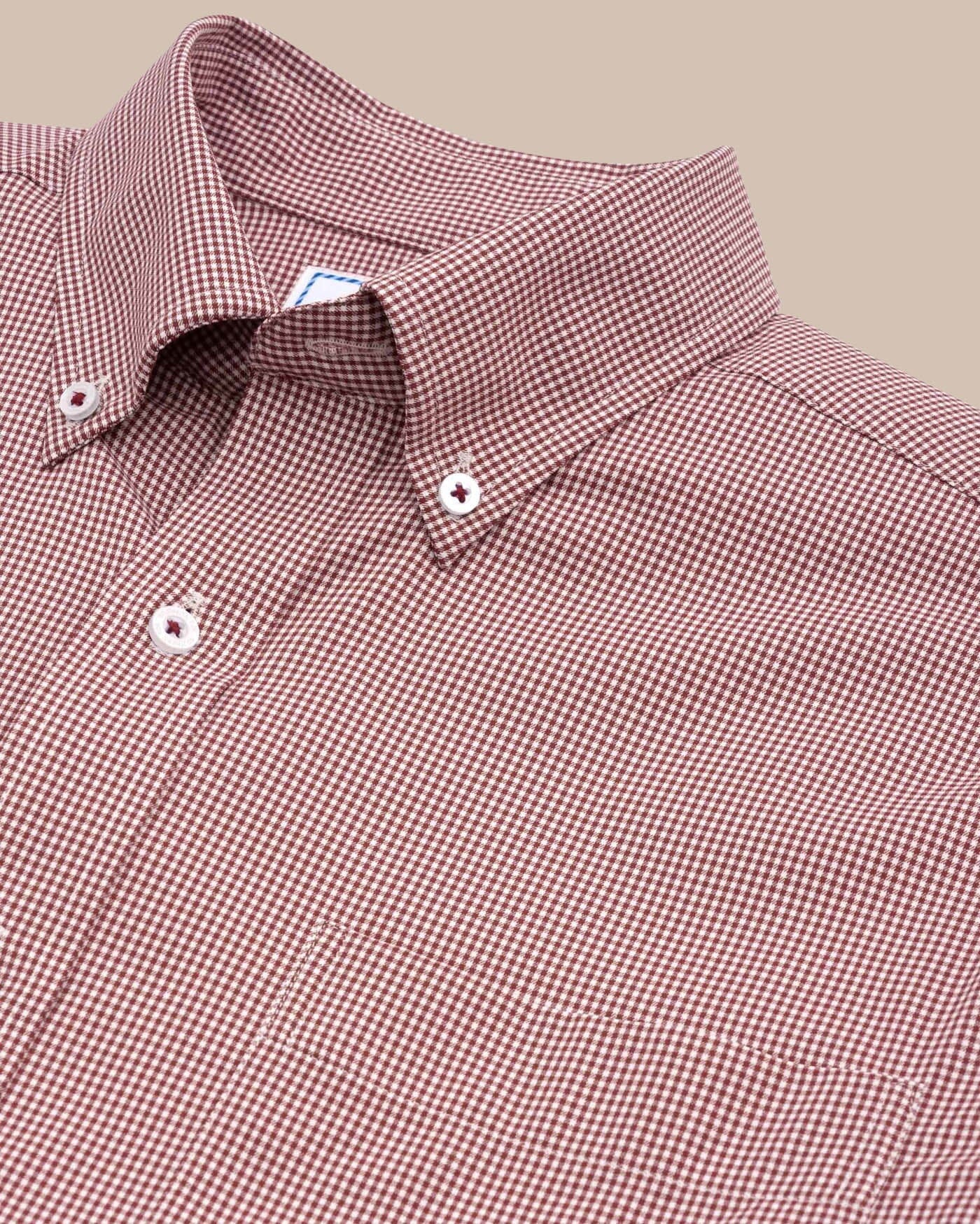 Team Colors Gingham Intercoastal Sport Shirt - Image 22