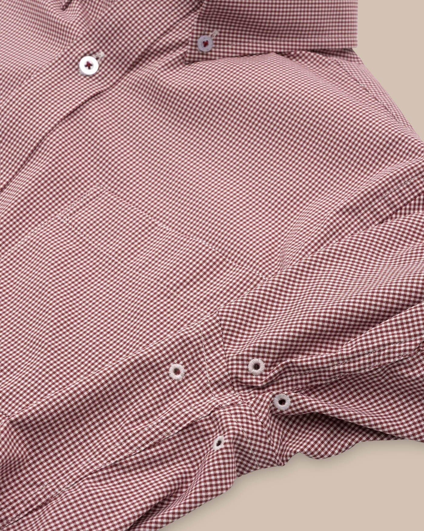 Team Colors Gingham Intercoastal Sport Shirt - Image 23