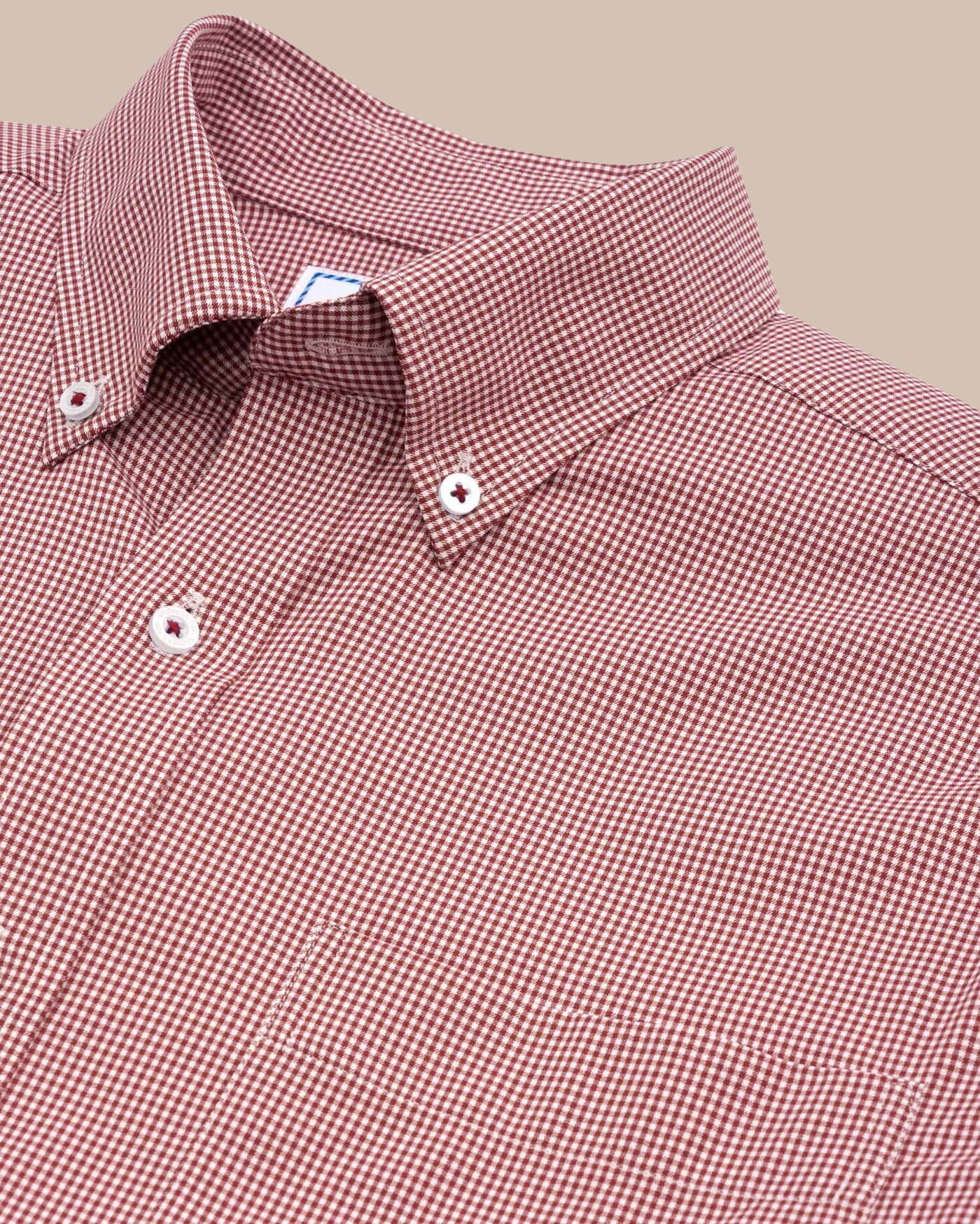 Team Colors Gingham Intercoastal Sport Shirt - Image 27