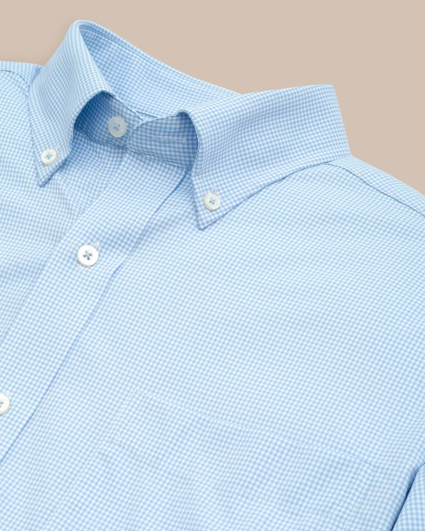 Team Colors Gingham Intercoastal Sport Shirt - Image 41