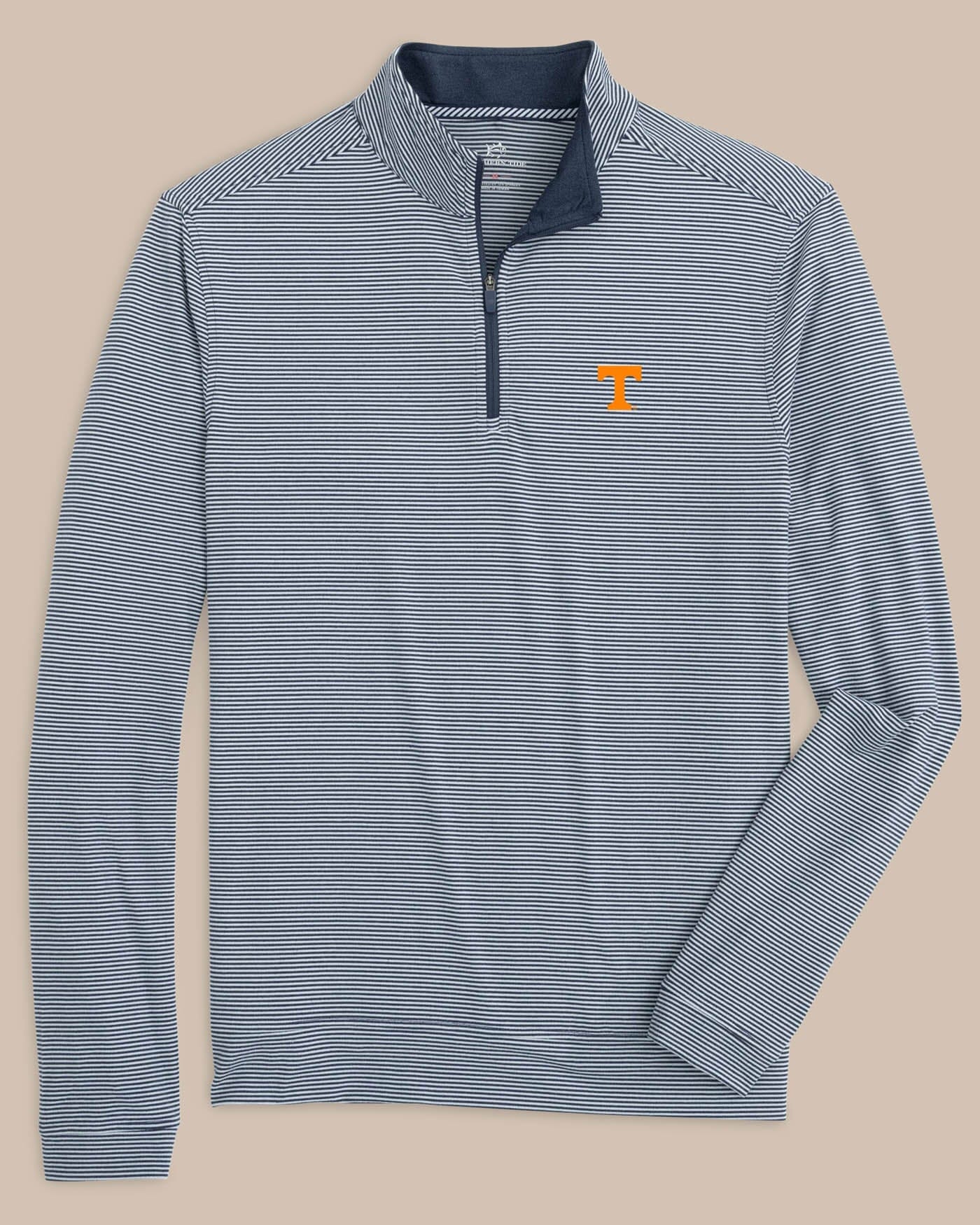 Tennessee Vols Cruiser Micro-Stripe Heather Quarter Zip - Image 3