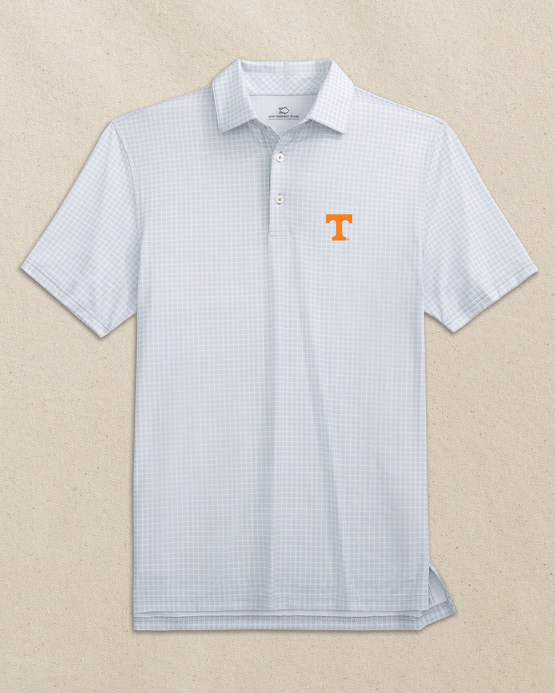 Tennessee Vols Driver Dunes Edge Plaid Polo - Image 4