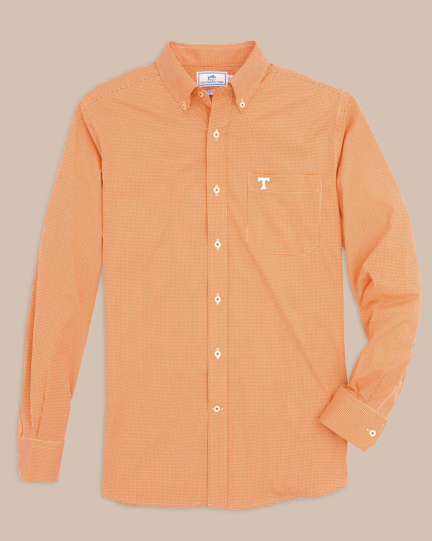 Tennessee Vols Gingham Button Down Shirt - Image 3