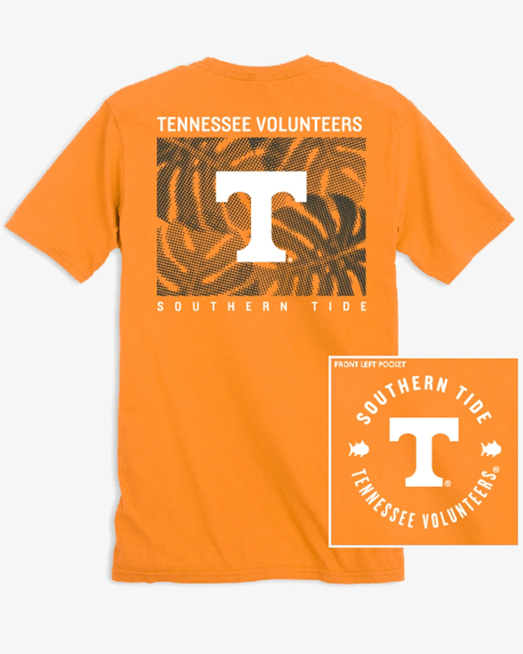 Tennessee Vols Halftone Monstera T-Shirt
