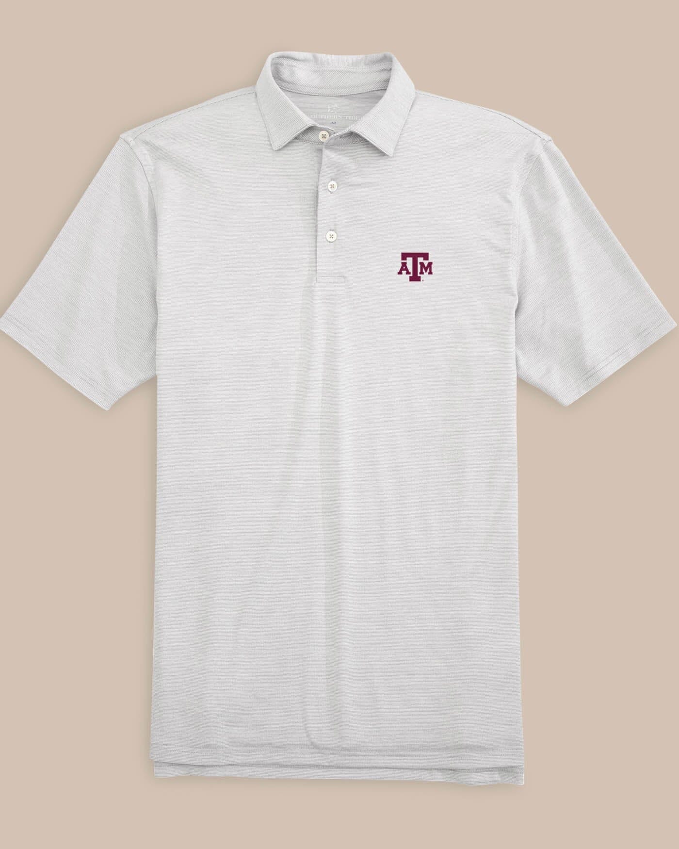 Texas A&M Aggies Driver Spacedye Polo Shirt - Image 3