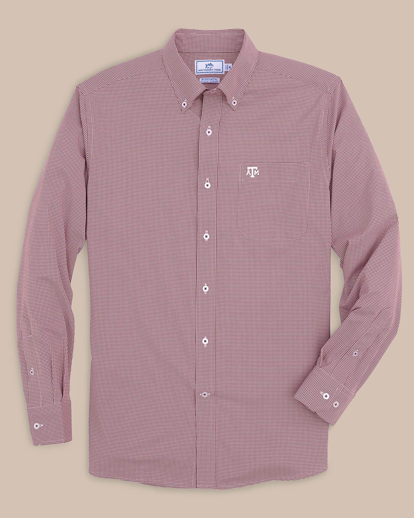 Texas A&M Aggies Gingham Button Down Shirt - Image 4