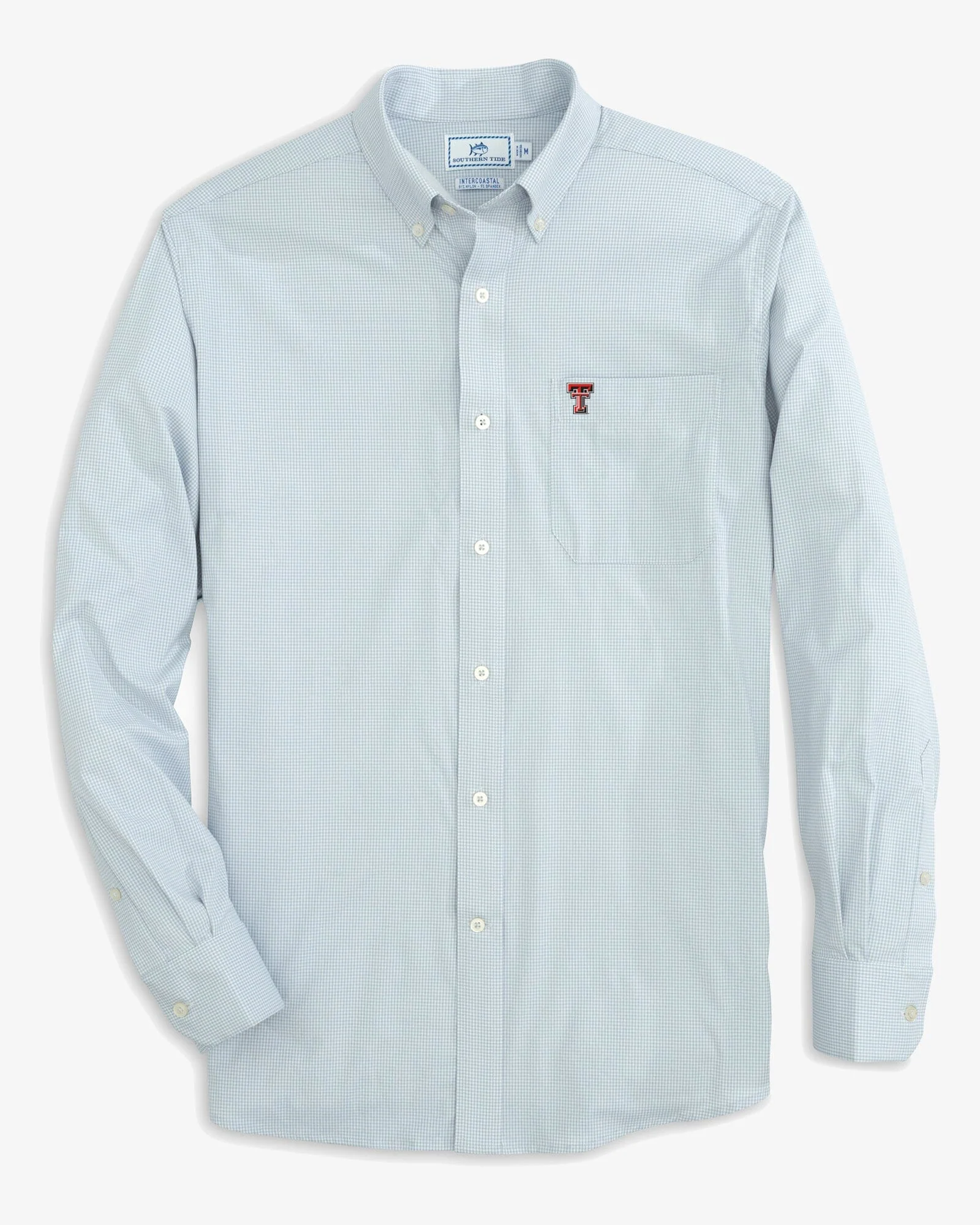 Texas Tech Red Raiders Gingham Button Down Shirt - Image 3
