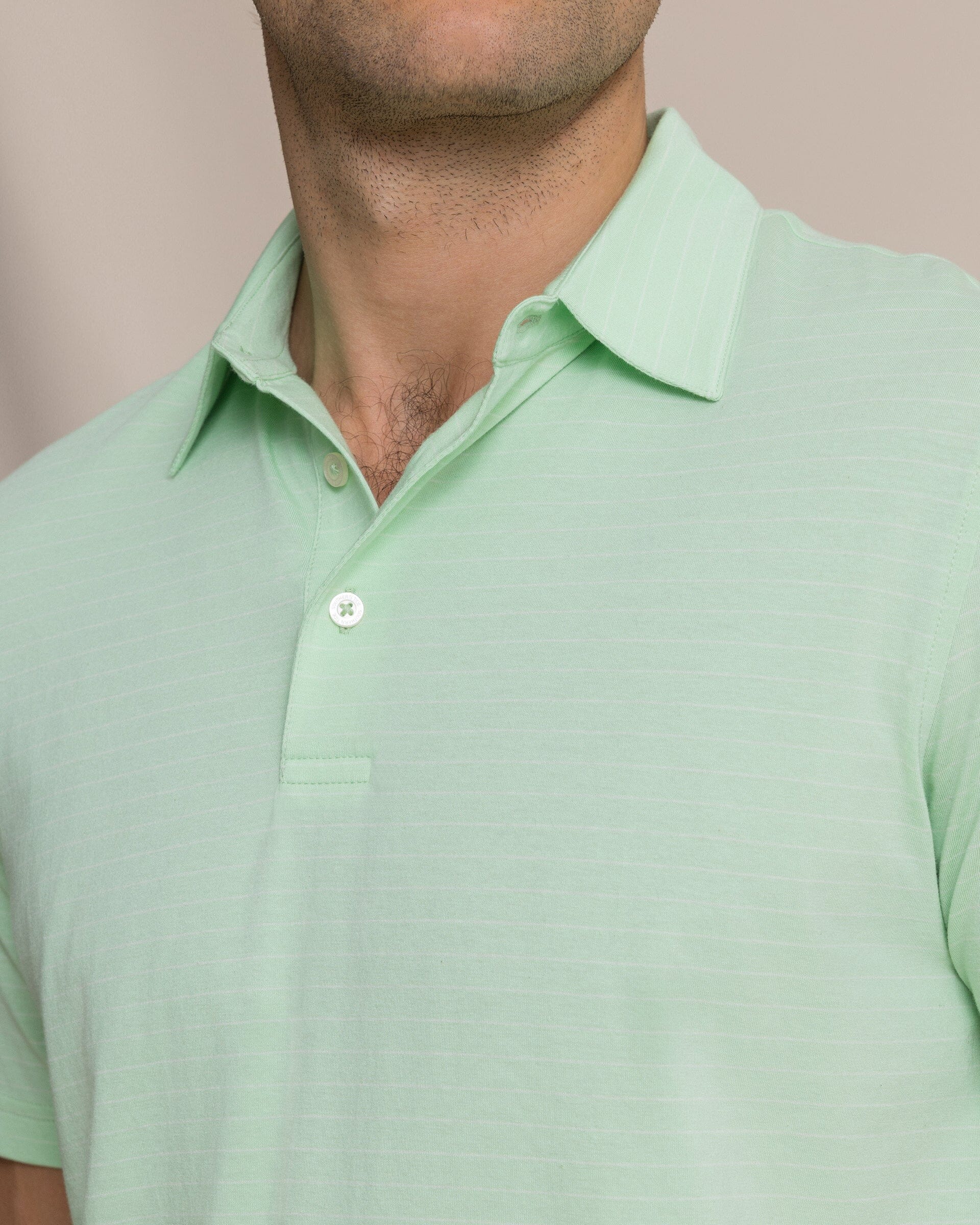 The Seaport Kinston Stripe Polo - Image 3