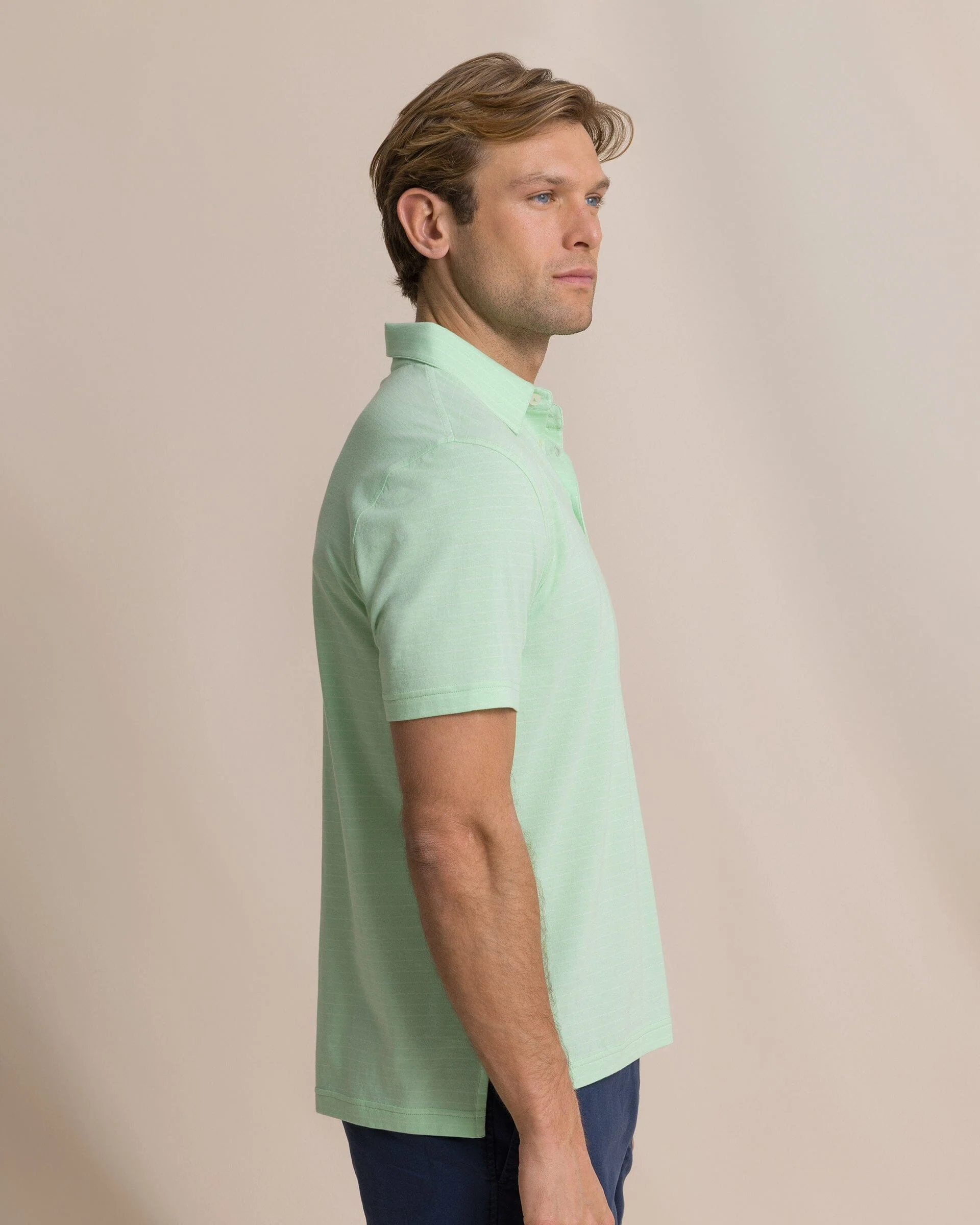 The Seaport Kinston Stripe Polo - Image 4