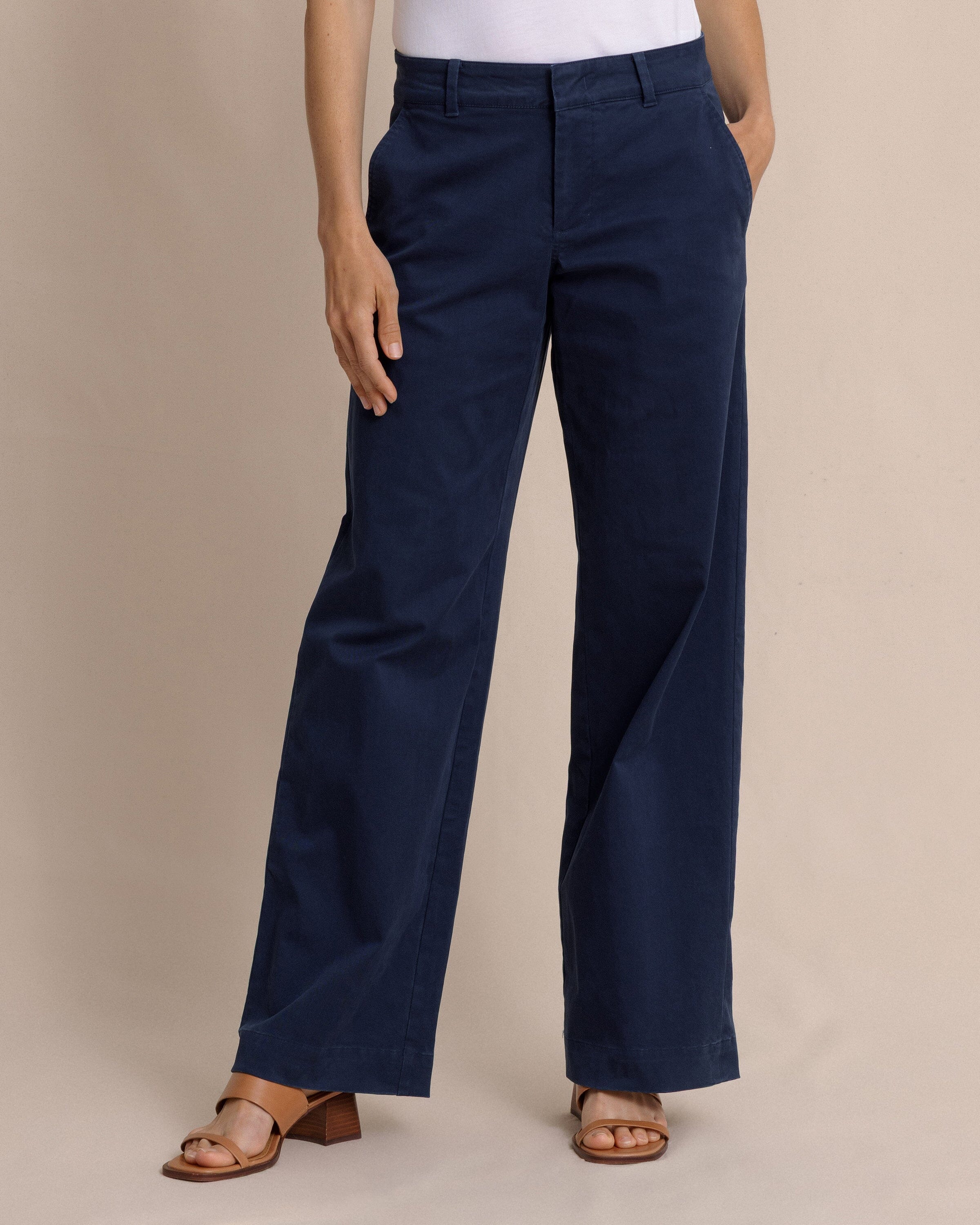 Tori Wide Leg Chino Pant - Image 7