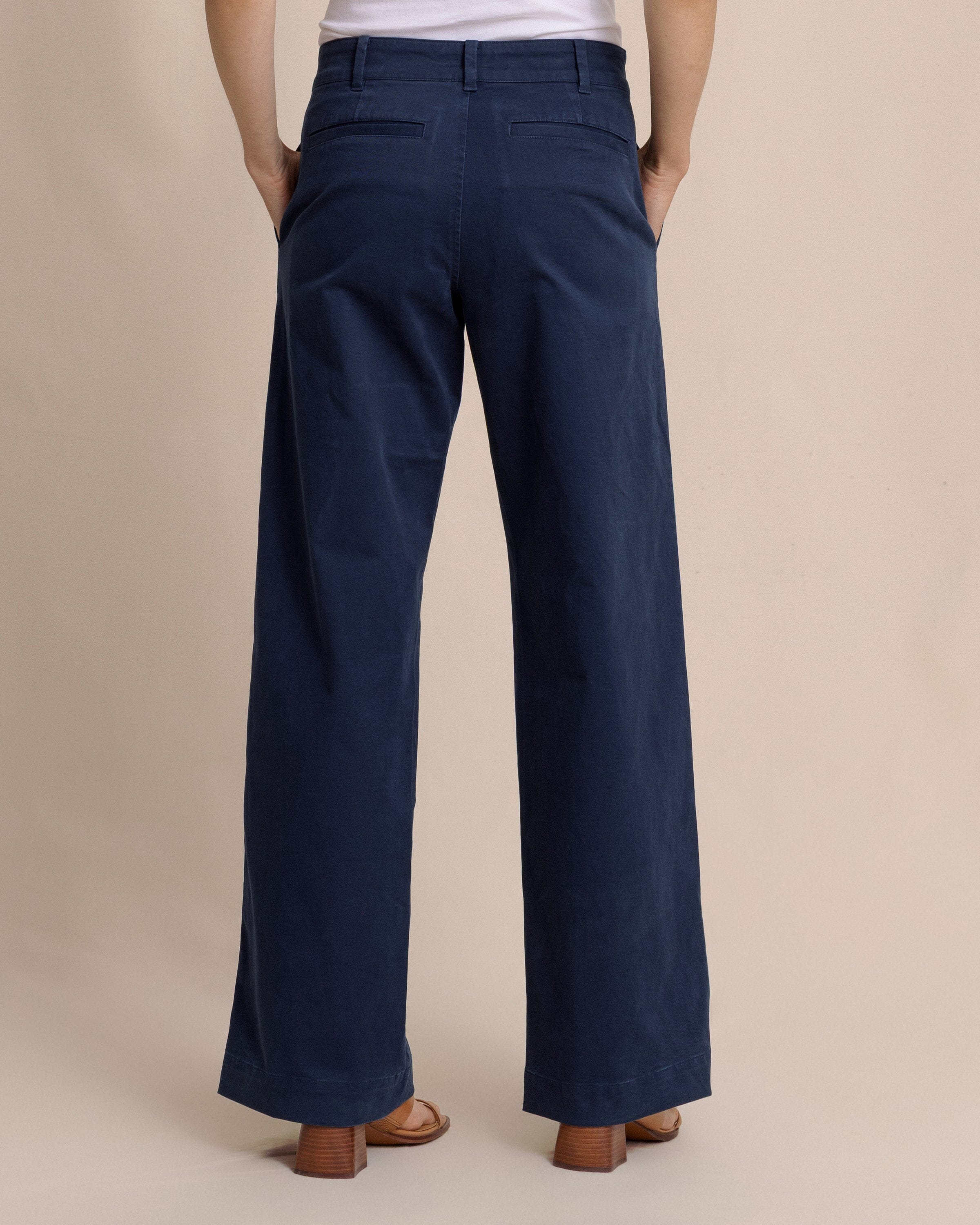 Tori Wide Leg Chino Pant - Image 8