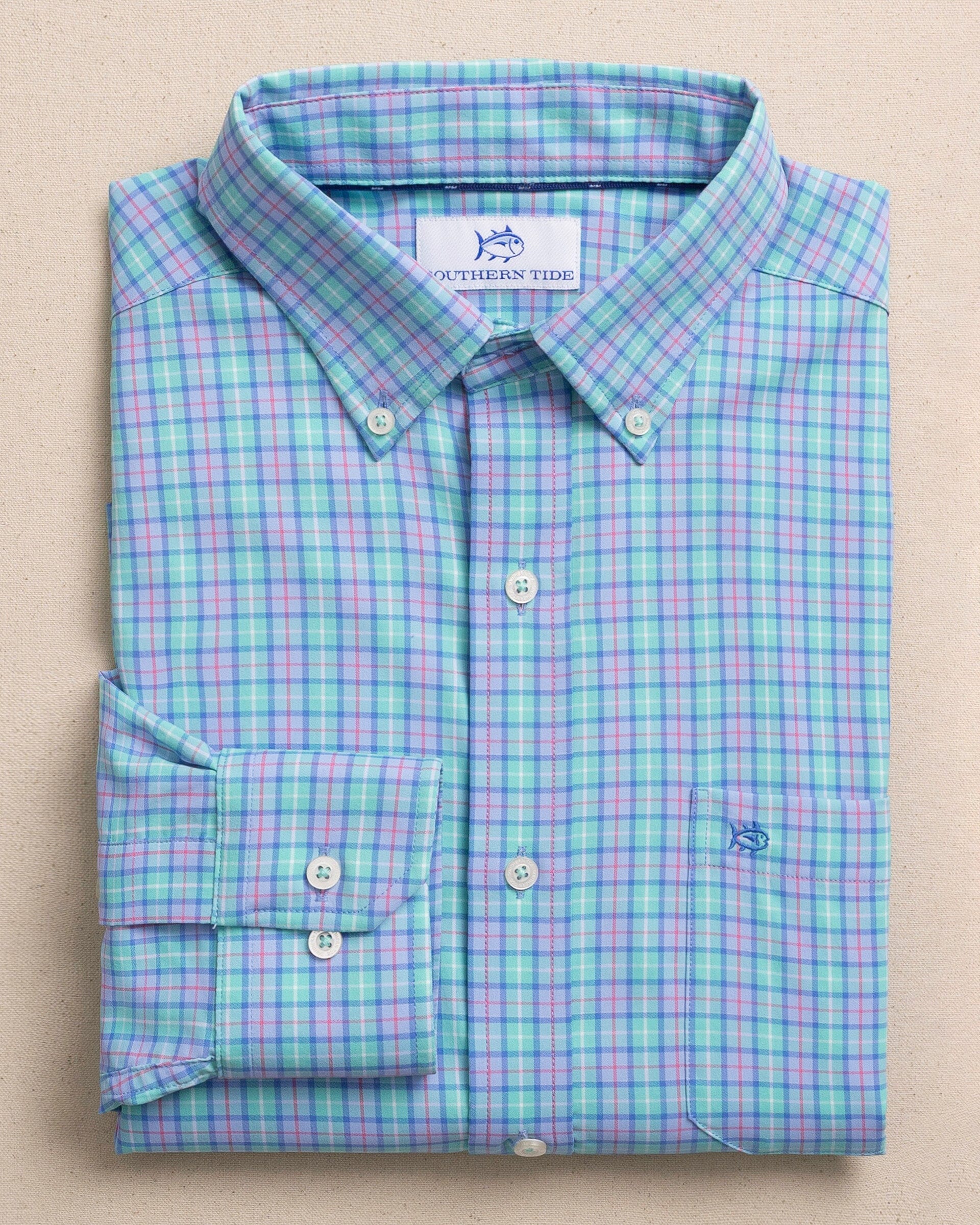 Tortuga Plaid Coastal Breeze® Sport Shirt - Image 8
