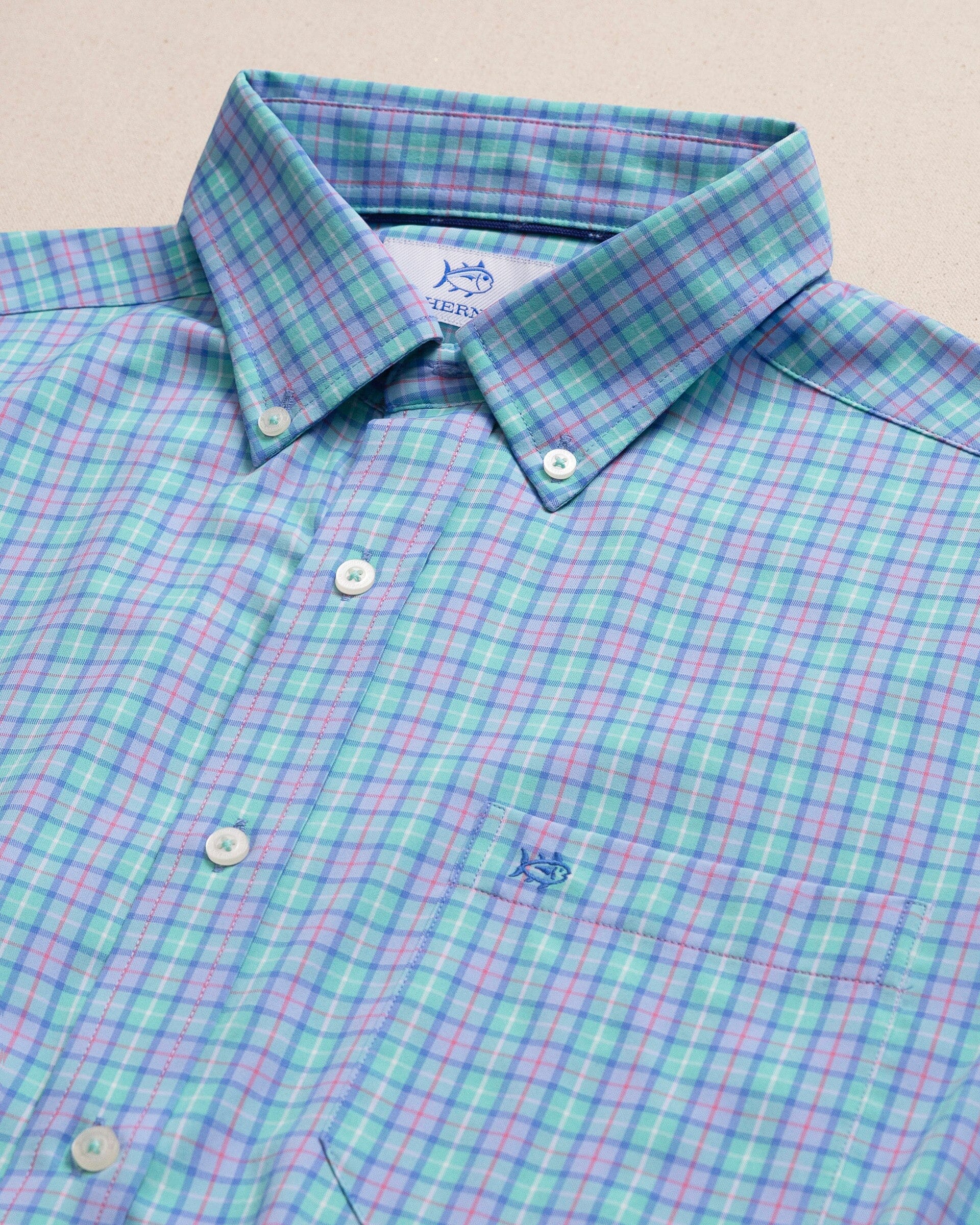 Tortuga Plaid Coastal Breeze® Sport Shirt - Image 9