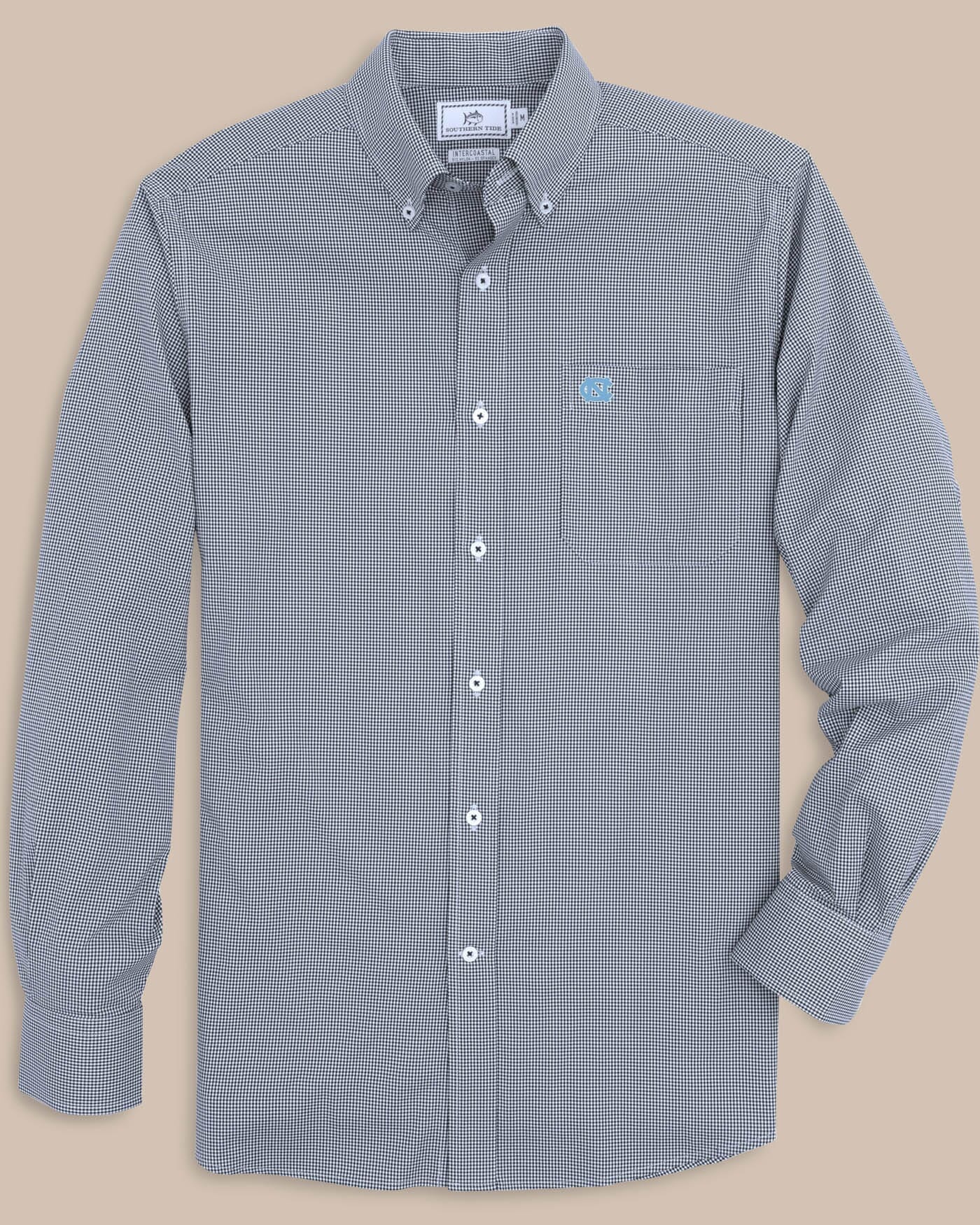 UNC Tar Heels Gingham Button Down Shirt - Image 2