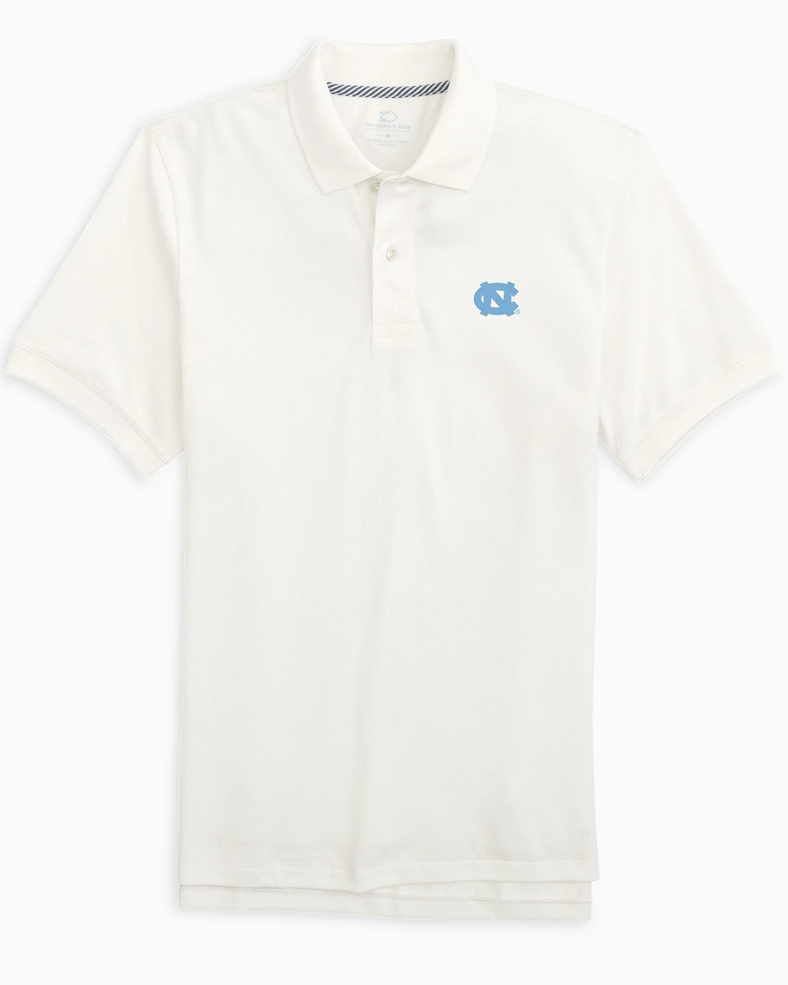 UNC Tar Heels Skipjack Polo Shirt - Classic White - Image 3