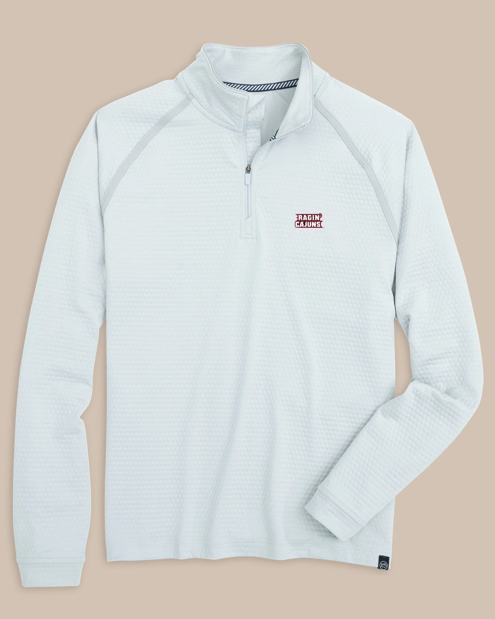 University of Louisiana-Lafayette Scuttle Heather Quarter Zip - Image 2