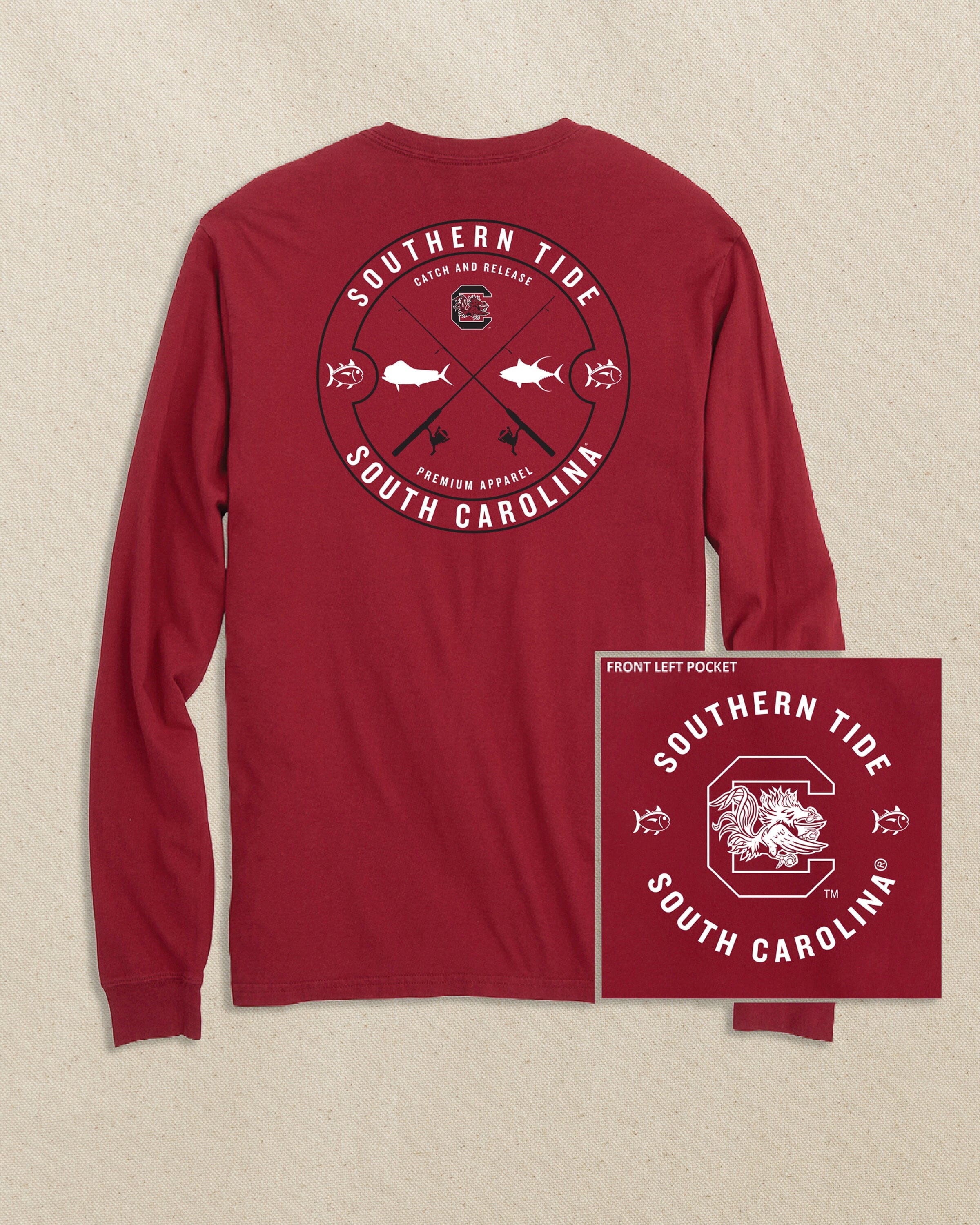 USC Gamecocks Catch and Release Long Sleeve T-Shirt - Image 2