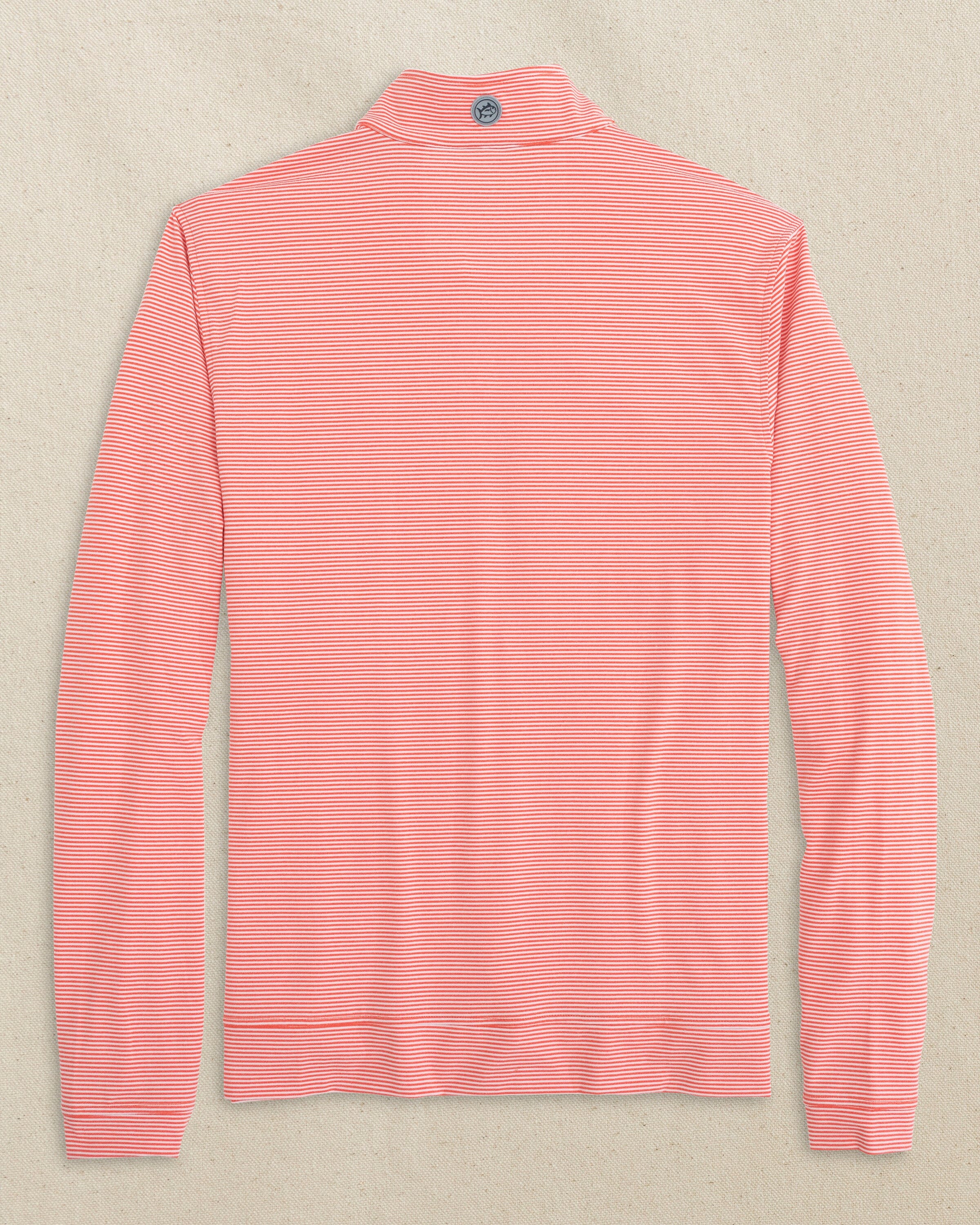 UVA Cavaliers Cruiser Micro-Stripe Heather Quarter Zip - Image 4