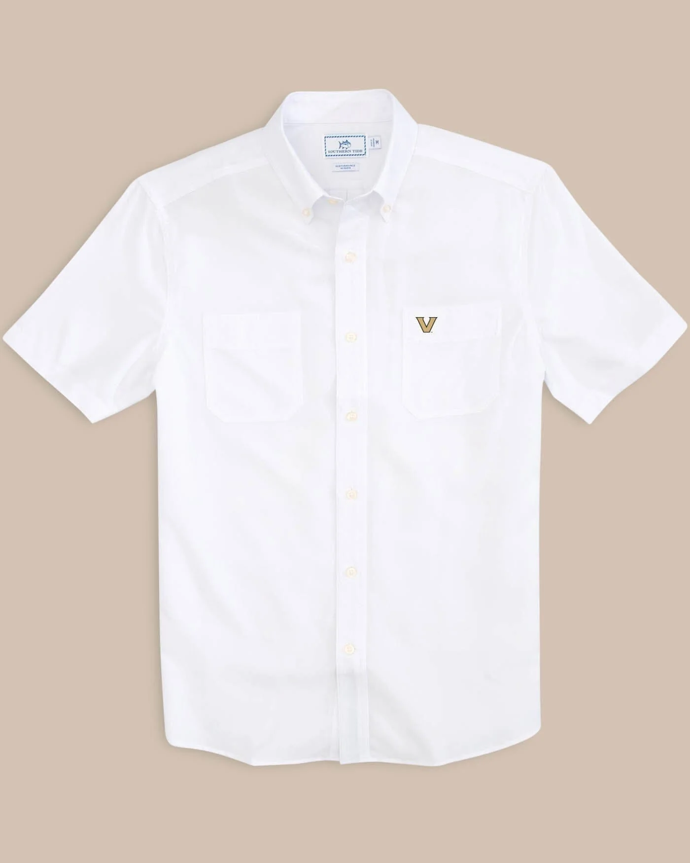 Vanderbilt Commodores Short Sleeve Button Down Dock Shirt - Image 2