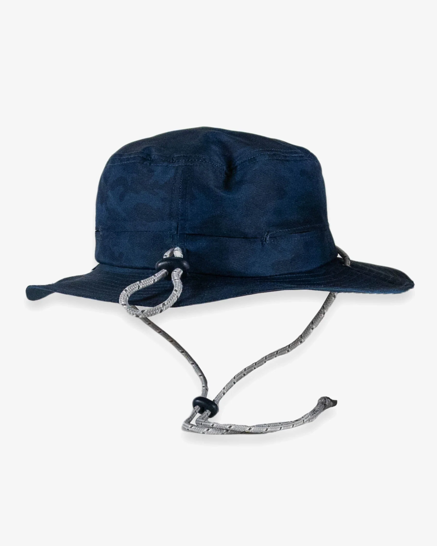 Waterway Camo Print Performance Sun Hat - Navy - Image 6
