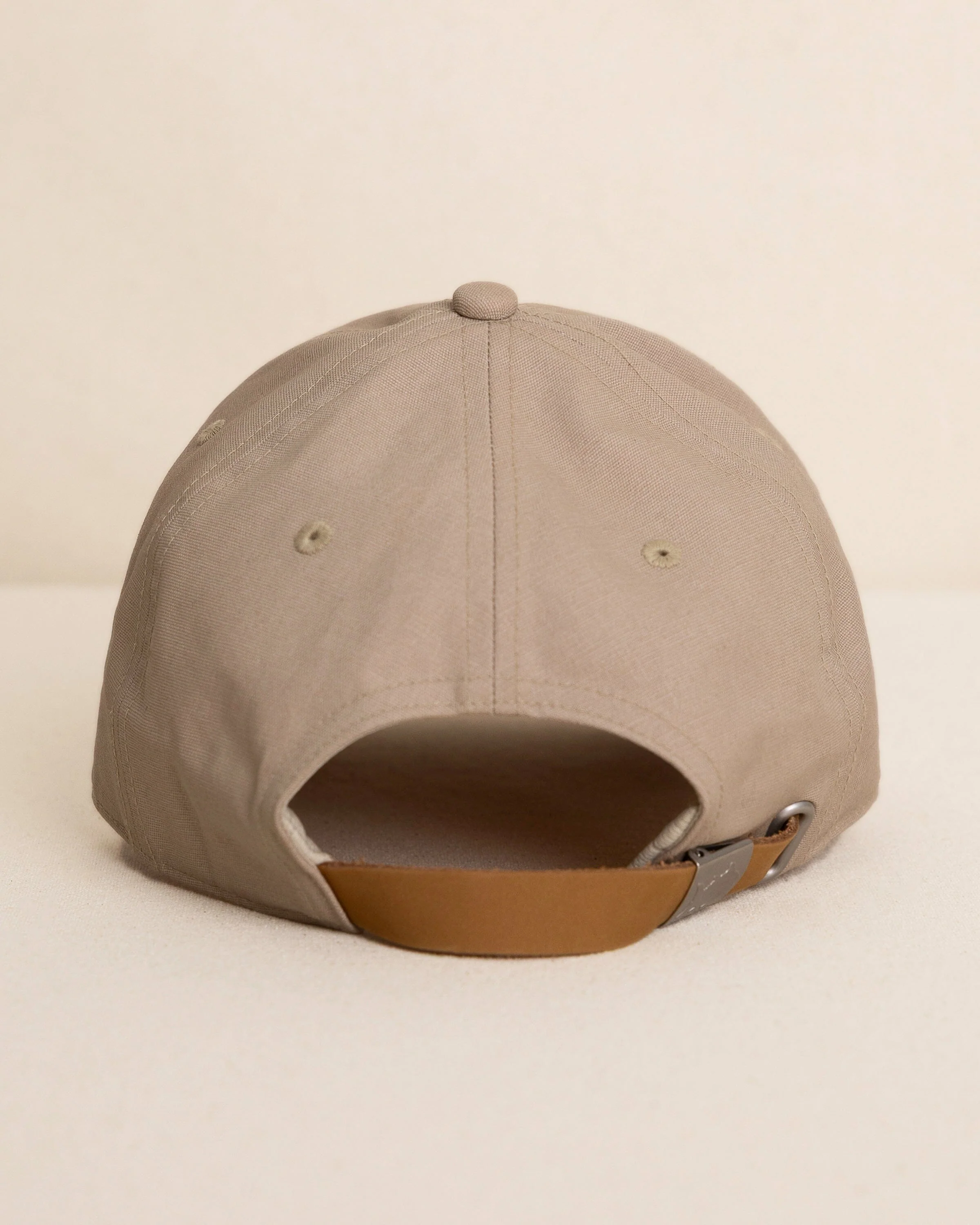 Waxed Canvas Leather Strap Hat - Image 2