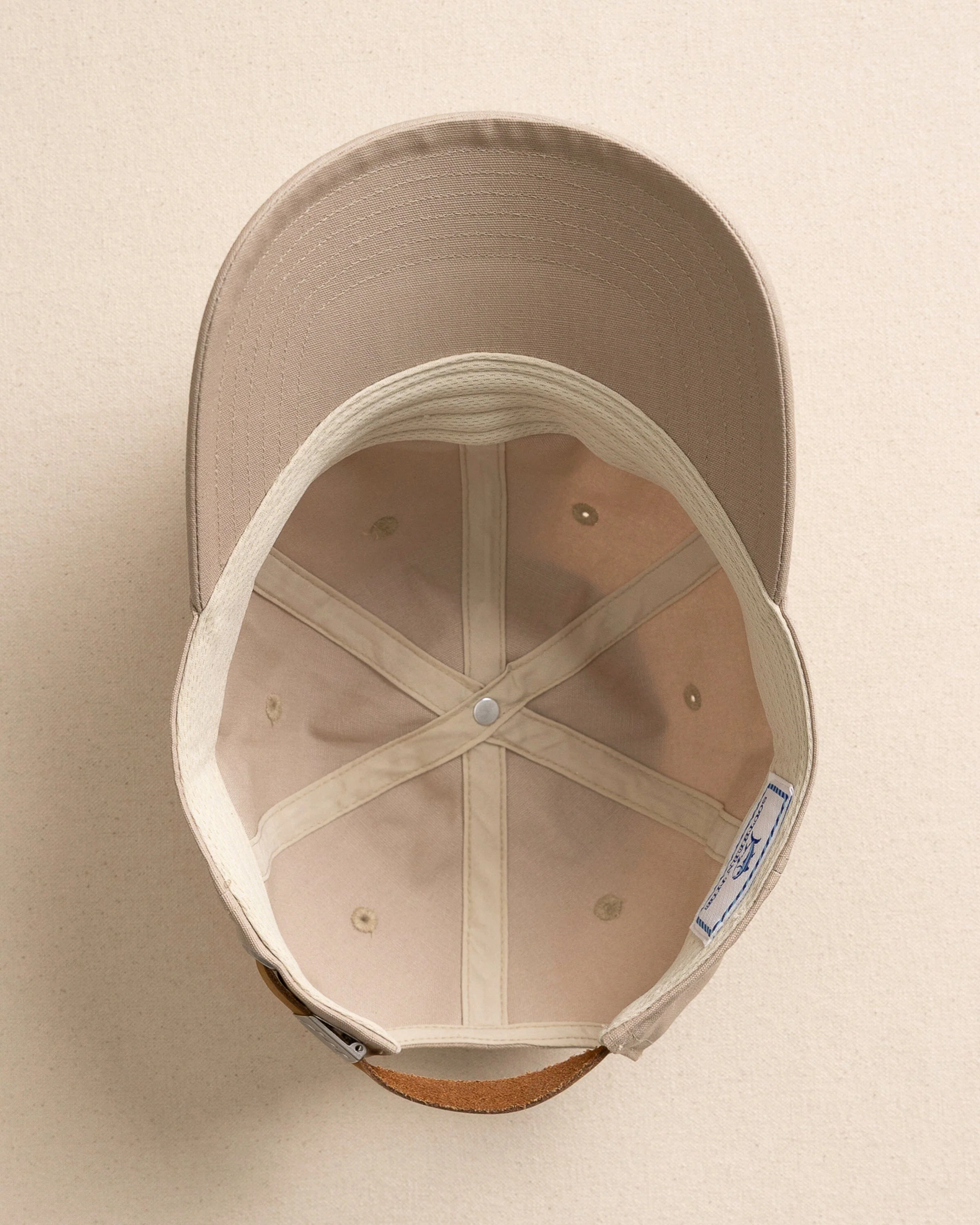 Waxed Canvas Leather Strap Hat - Image 3