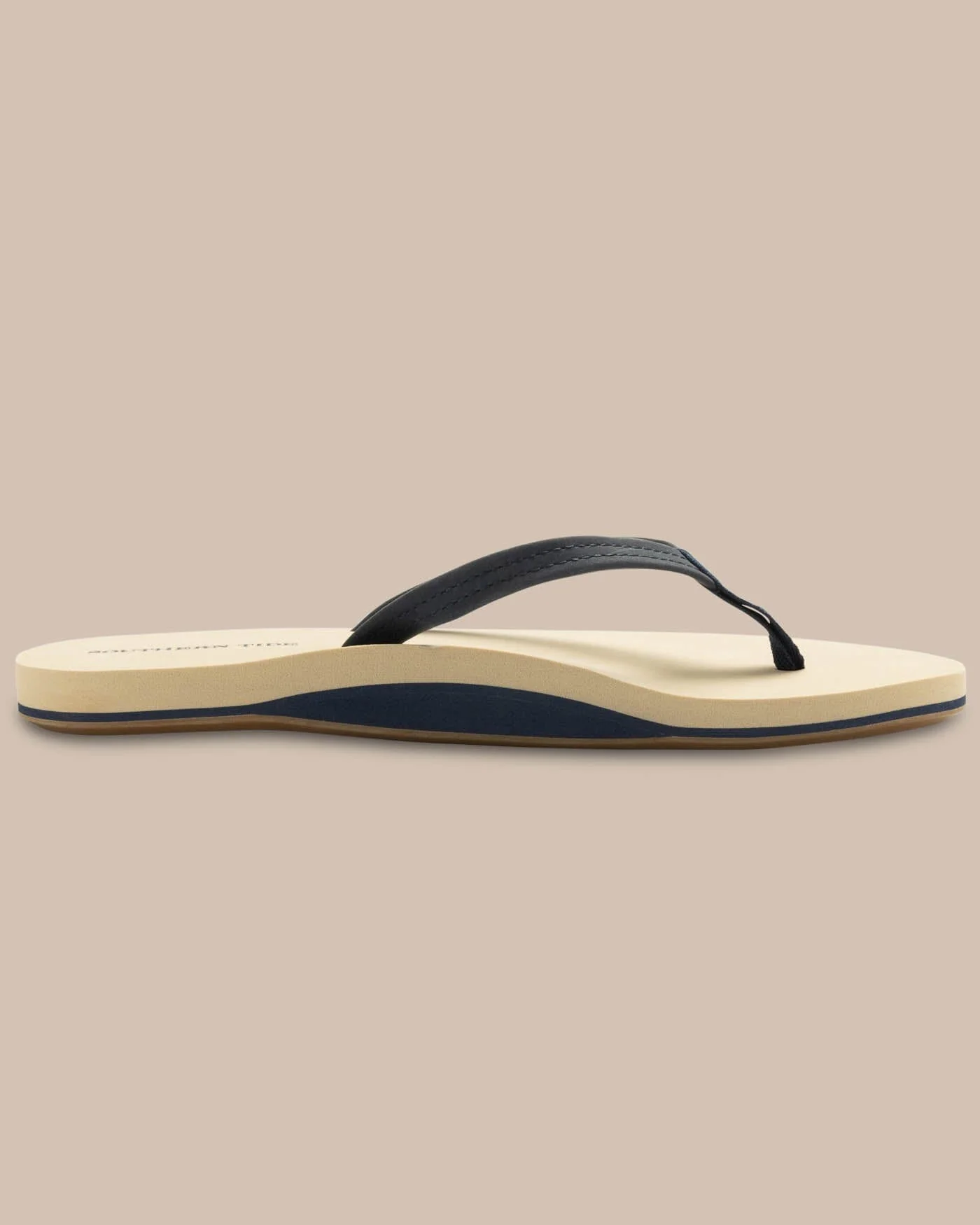 Women's Navy Leather Weekend Flipjacks - Image 4