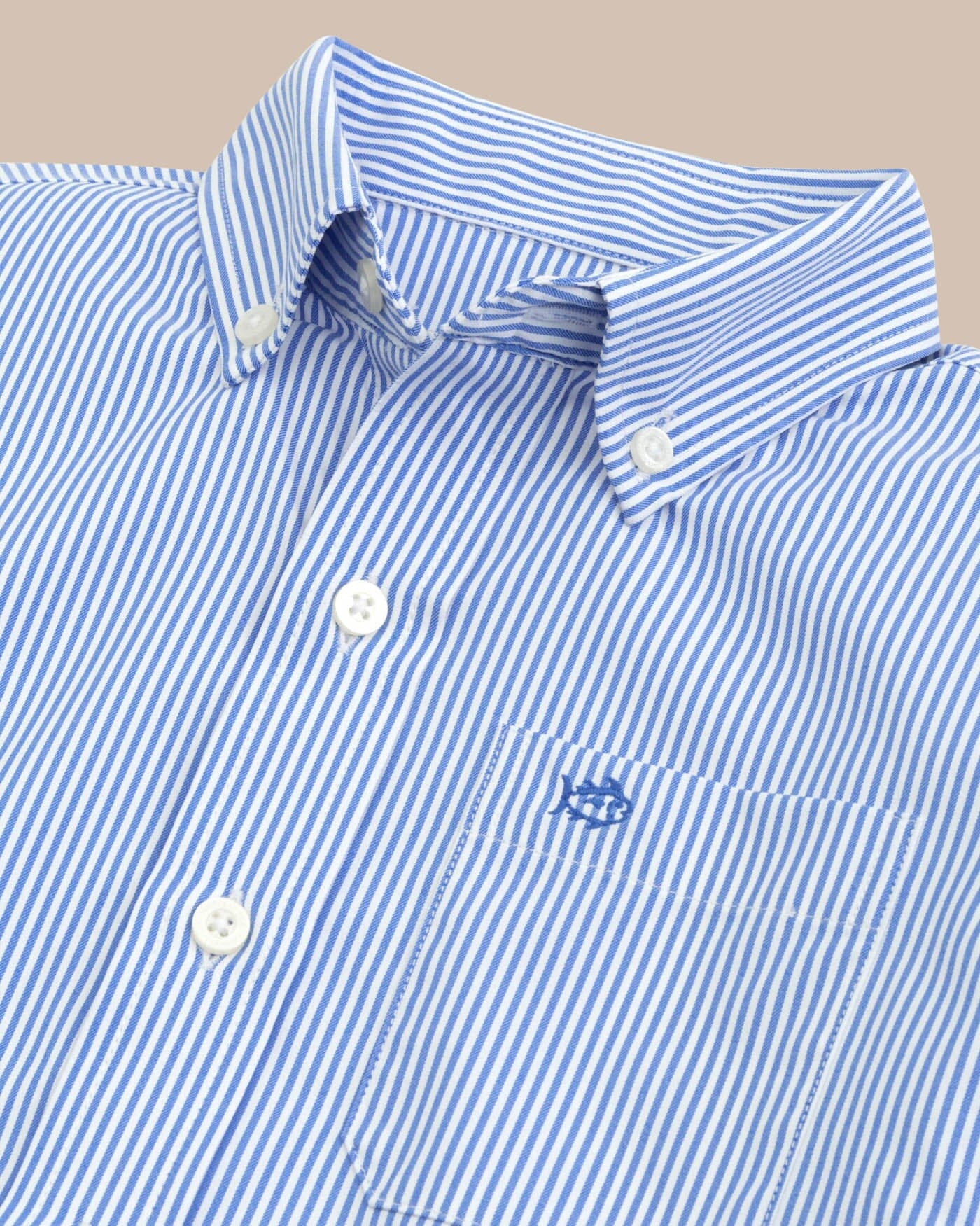 Boys Intercoastal Bengal Stripe Sport Shirt - Image 4
